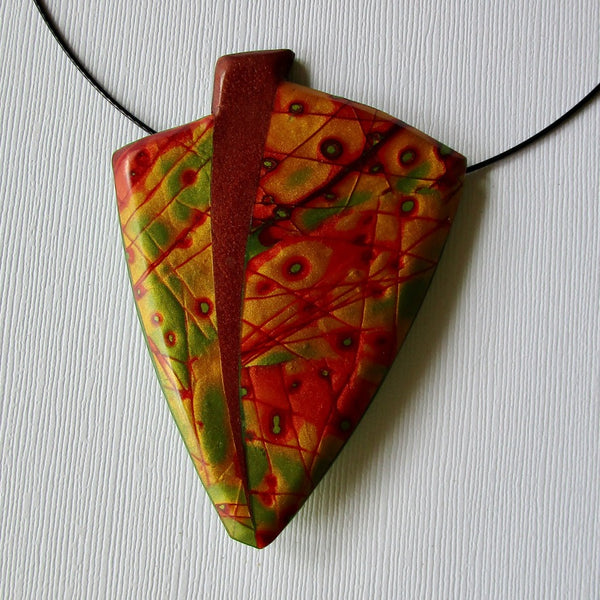 Mokume Gane Brooch/Pendant