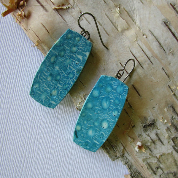 Water Droplets Drop Earrings